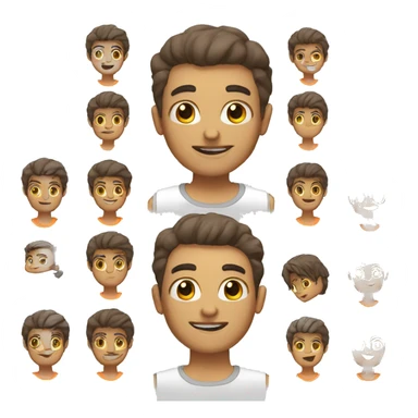 Personal trainer rindo sticker