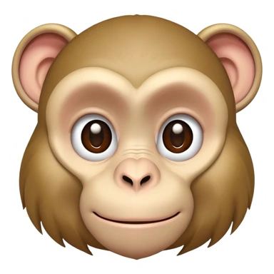 a female monkey who is autistic sticker