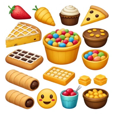 food sweet and salty at the same time iphone emoji sticker