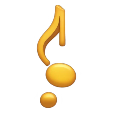 musical note sticker