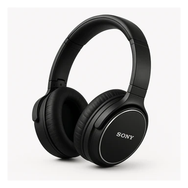 full-size Sony headphones sticker