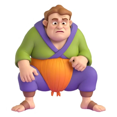 Quasimodo the hunchback of Notre Dame sticker