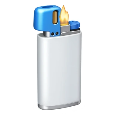 white lighter sticker