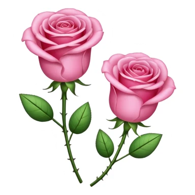 crée moi deux épingle  de couleur rose  sticker