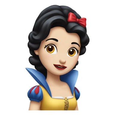 Snow white can’t even sticker