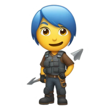 chat bubble icon containing a forward slash character "/" sticker