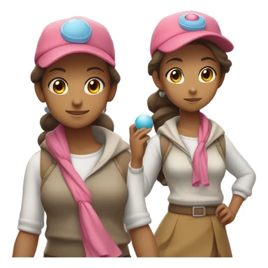 Serena Pokemon Trainer sticker