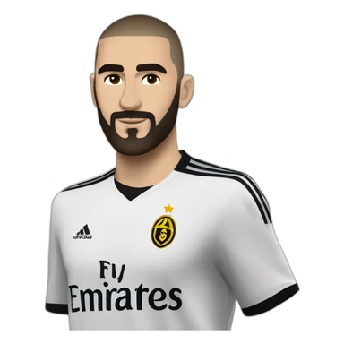 Benzema ittihad fc sticker