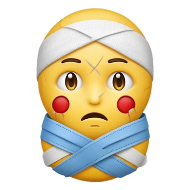 injured emoji sticker