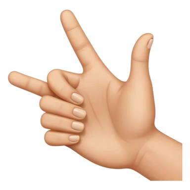 Thumb and finger tapping together  sticker