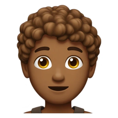 Garcon-mince-a-la-peau-marron sticker