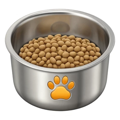 food bowl for pet sticker