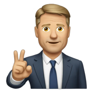 klaus iohannis sticker