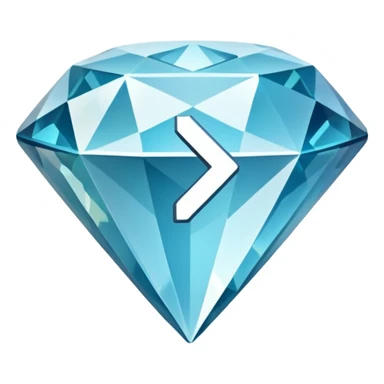 diamond video play button sticker