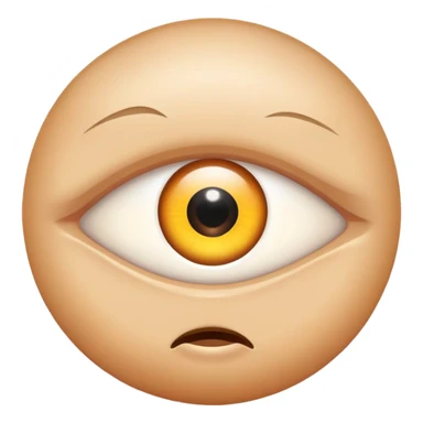 twitching eye sticker