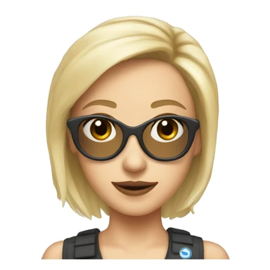 un drone coquette sticker