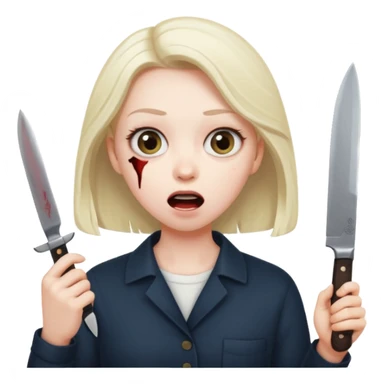 Me killing bestie sticker