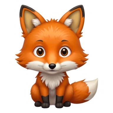 fox need hugs sticker