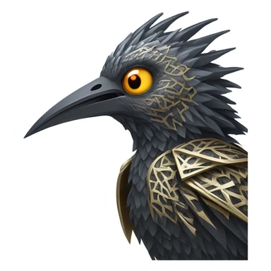 The shrike from Hyperion  sticker