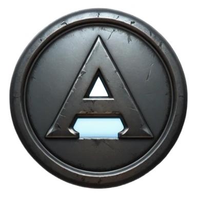 Create a custom emoji badge featuring a stylized, glossy letter “S”. Design the badge in the dark metallic Iron rank style from League of Legends. Use rough metal textures, dark gray tones, and a gritty, heavy look. Add subtle dim glows. Premium, sharp, and readable at small sizes.
 sticker