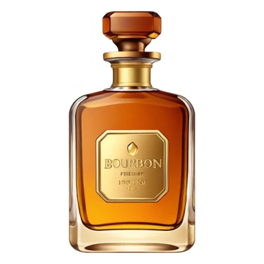 asad bourbon perfume sticker