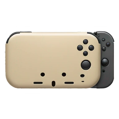 Beige Nintendo switch  sticker