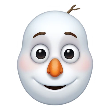 Olaf from frozen sticker