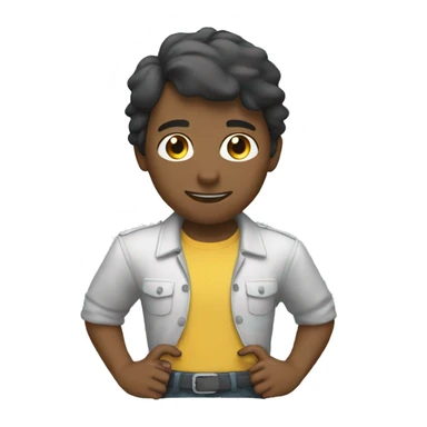 I like to do hard work sticker