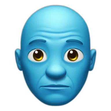 Shrek dr Manhattan sticker