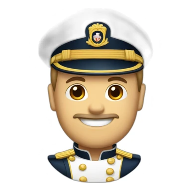 Admiral uniform sticker