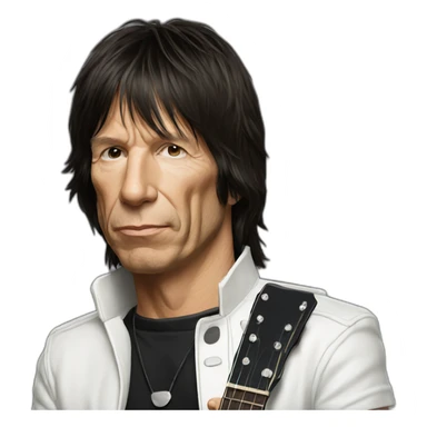 jeff beck sticker