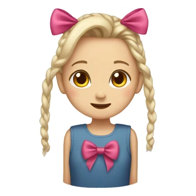 Cute bows sticker