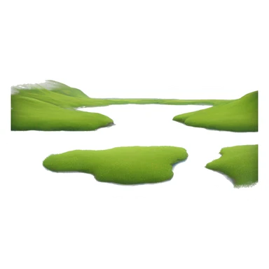 Swiss lake and grasslands sticker