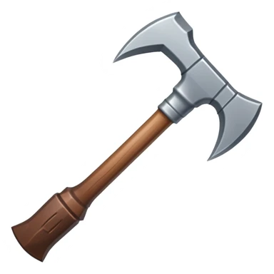 minecraft pixel pickaxe sticker