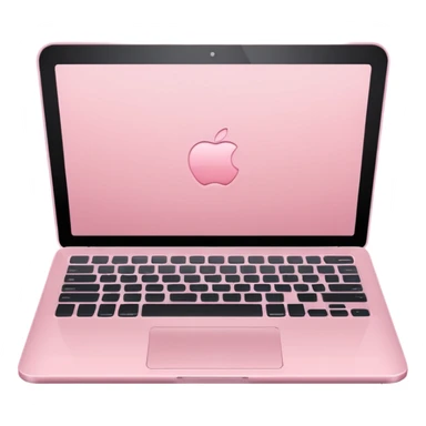 light Pink laptop sticker