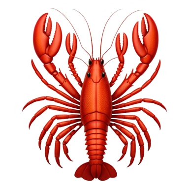 spiny lobster sticker