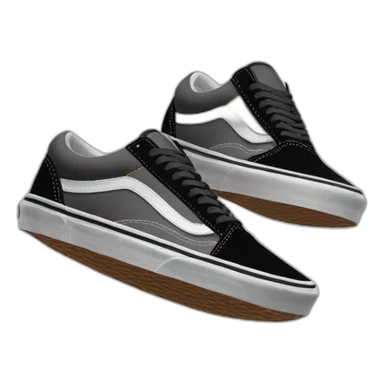 vans black old skool sticker