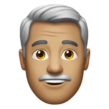 Realistic gray mug  sticker