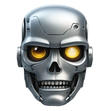 Crying Terminator Robot Model 101 sticker