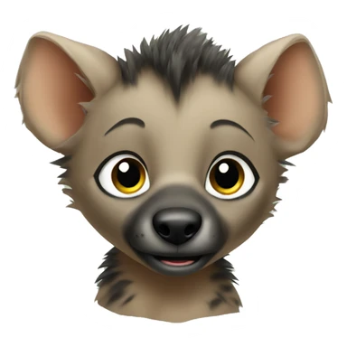 Baby hyena  sticker