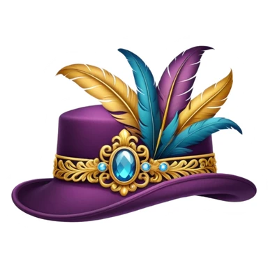 Fancy deluxe hat sticker