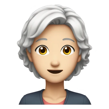 nana anime character sticker