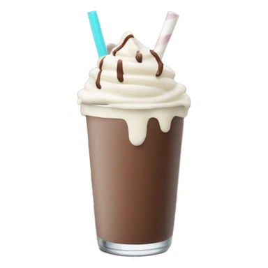 chocolate milkshake sticker