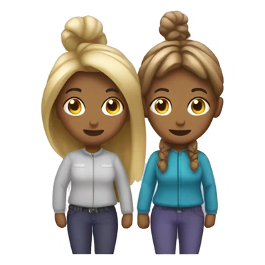 Two bloondie girls in Utah sticker