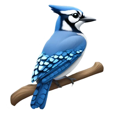 Blue jay sticker