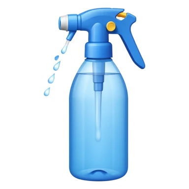 water spray bottle sticker