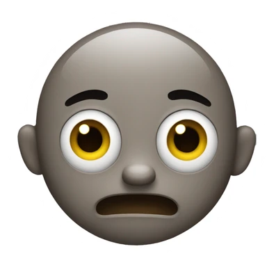 singe qui regarde mal sticker