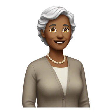 a woman 59 years old sticker