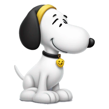 Snoopy with Woodstock  sticker