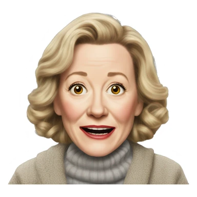Catherine O'Hara home alone realistic sticker